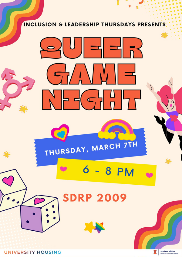 queer game night sdrp 2009 6-8pm
