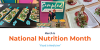 National Nutrition Month Graphic