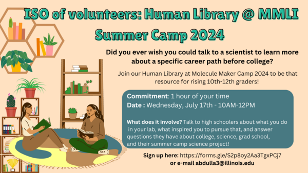 A comfy library scene to represent the human library