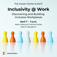 Inclusivity at Work: Discovering and Building Inclusive Workplaces, April 7, 2025, 11 a.m., at the Asian American Cultural House