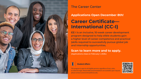 International Career Programs, Spring 2026—Information Session 3/5, January 23, 2026, 4 -5 p.m., Virtual