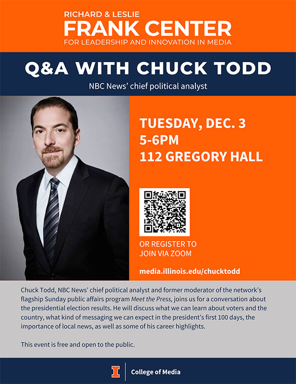 Chuck Todd flier