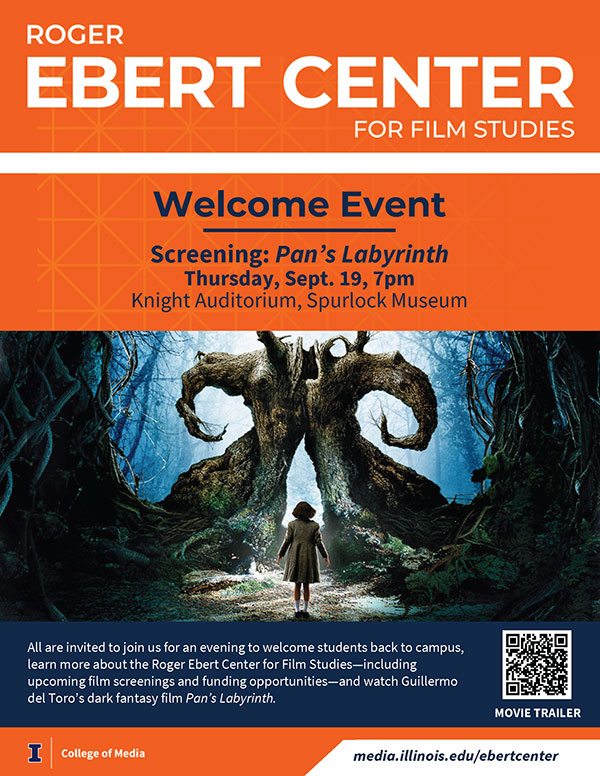 Ebert Center flier