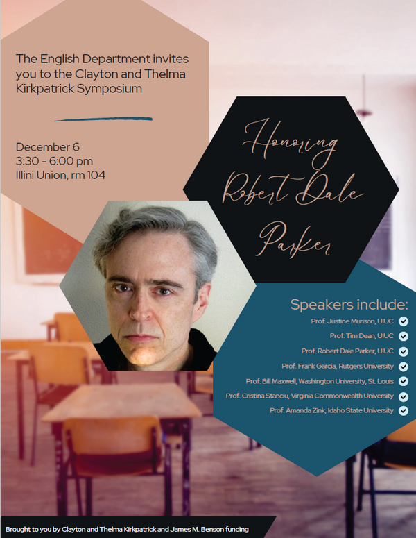 Robert Dale Parker Event