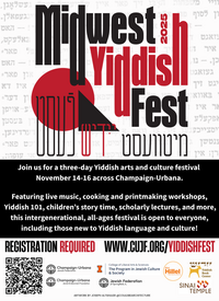 Yiddishfest Poster