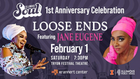 Celebrate Illinois Soul's first anniversary with Loose Ends featuring Jane Eugene on Saturday, February 1 at Krannert Center for the Performing Arts