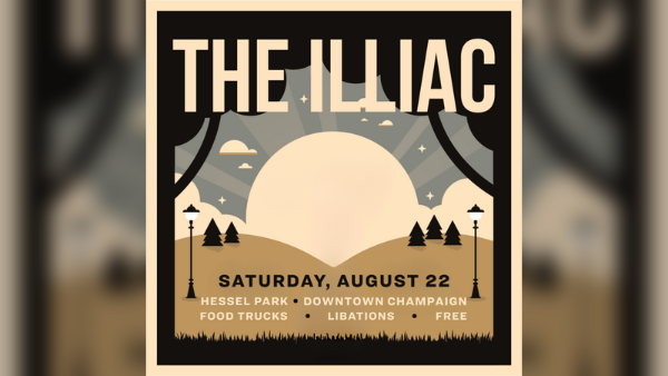 The Illiac is coming to Hessel Park on Saturday, August 22nd. Free to the public, food trucks and libations will be available for purchase on site.