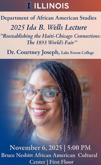 Ida B Wells Lecture Series| Dr. Courtney Joseph