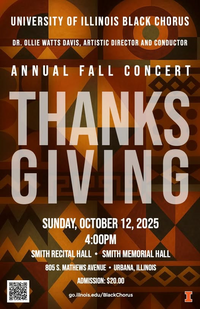 Black Chorus Thanksgiving Concert