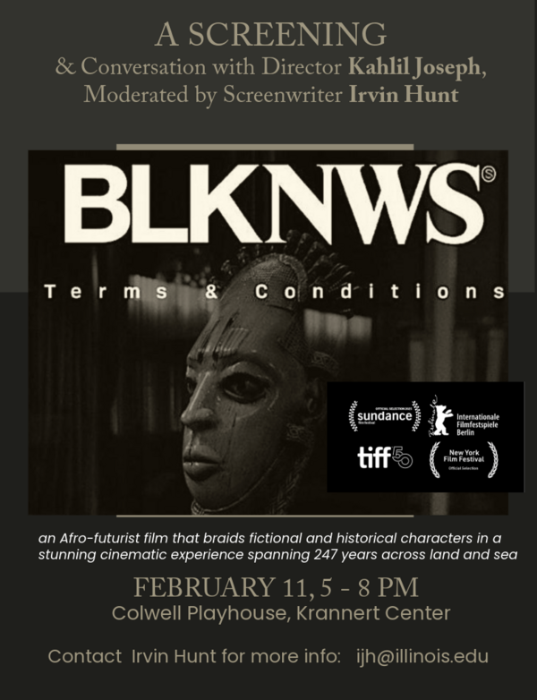 BLKNWS: Terms & Conditions Film Screening Flyer