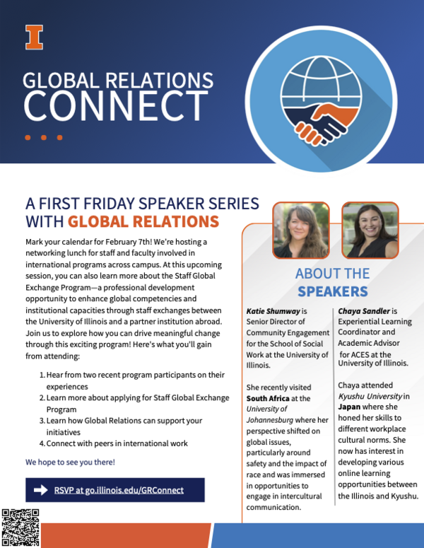 Global Relations Connect: Global Staff Exchange Program