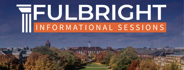 Fulbright Info Sessions Logo