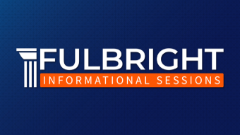 Fulbright Info Sessions Logo