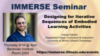 IMMERSE Seminar Info