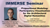 IMMERSE Seminar 9/25 Colter Wehmeier