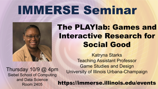 The PLAYlab: Games and Interactive Research for Social Good
