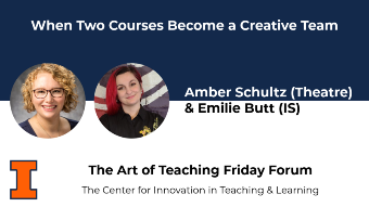 Amber Dewey Schultz, MFA (FAA) and Emilie Butt, MS (IS)