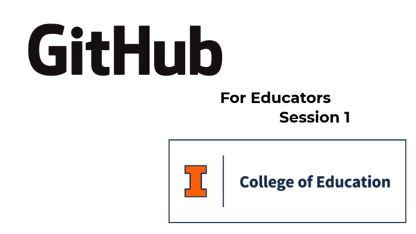 GitHub for Educators #1