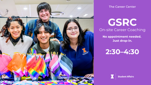 On-Site Career Coaching at GSRC