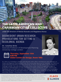 Details for Sep 15 Ortiz talk - all included in event description.