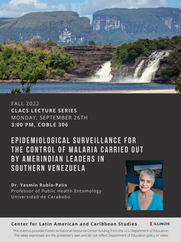 Details for Sep 26 Rubio-Palis talk - all included in event description.