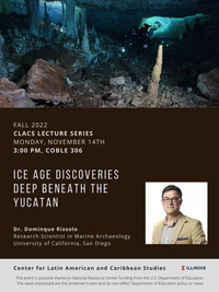 Details for Nov 14 Rissolo talk - all included in event description.