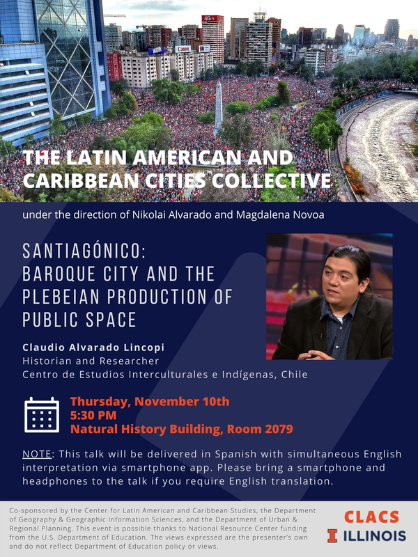Details for Nov 10 Lincopi talk - all included in event description.