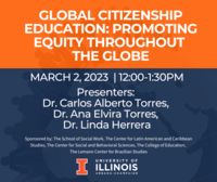 Co-sponsorship on a talk by Prof Carlos Torres