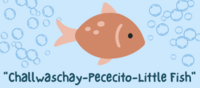 Flyer with a drawing of a fish, and with information about the event that is already on this calendar page