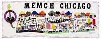 Arpillera MEMCH Chicago, at the Museo de La Memoria