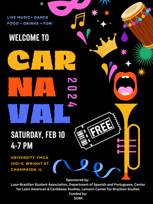 Picture of woman in traditional Brazilian Carnaval regalia