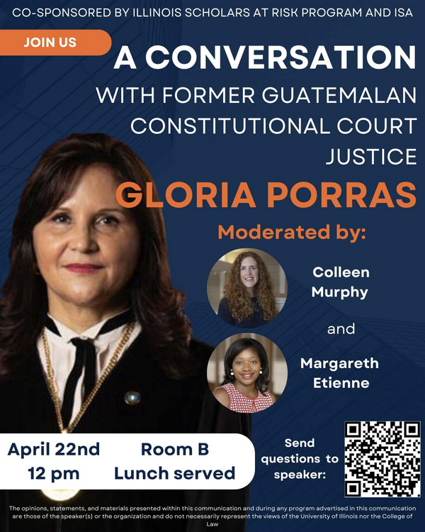 Flyer with event information already described on this page