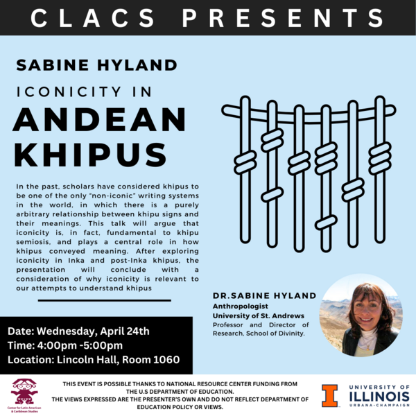 Flyer with information that is already described in the event's page