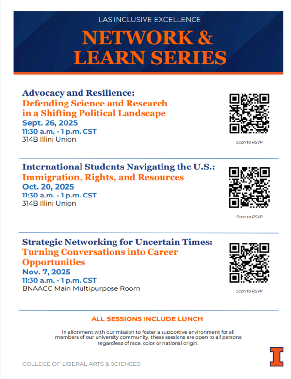 Network and Learn Flyer