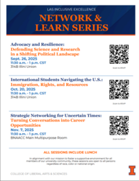 Network and Learn Flyer