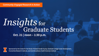 Insights for Graduate Students 10/21 CSGGE