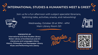 International Studies and Humanities Meet and Greet