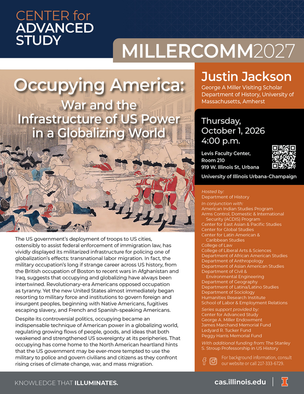 CAS Occupying America Talk