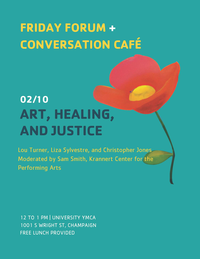 Event title, event date, names of speakers