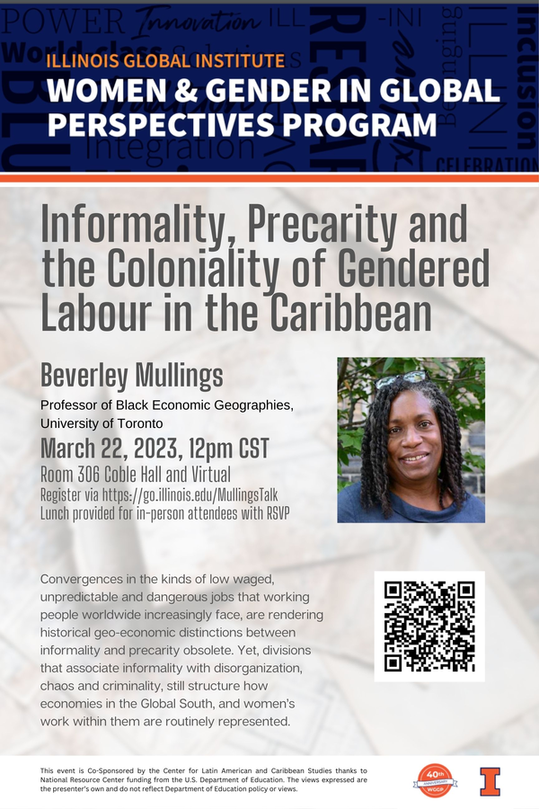 Event title, event date, name of a speaker