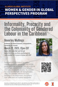 Event title, event date, name of a speaker