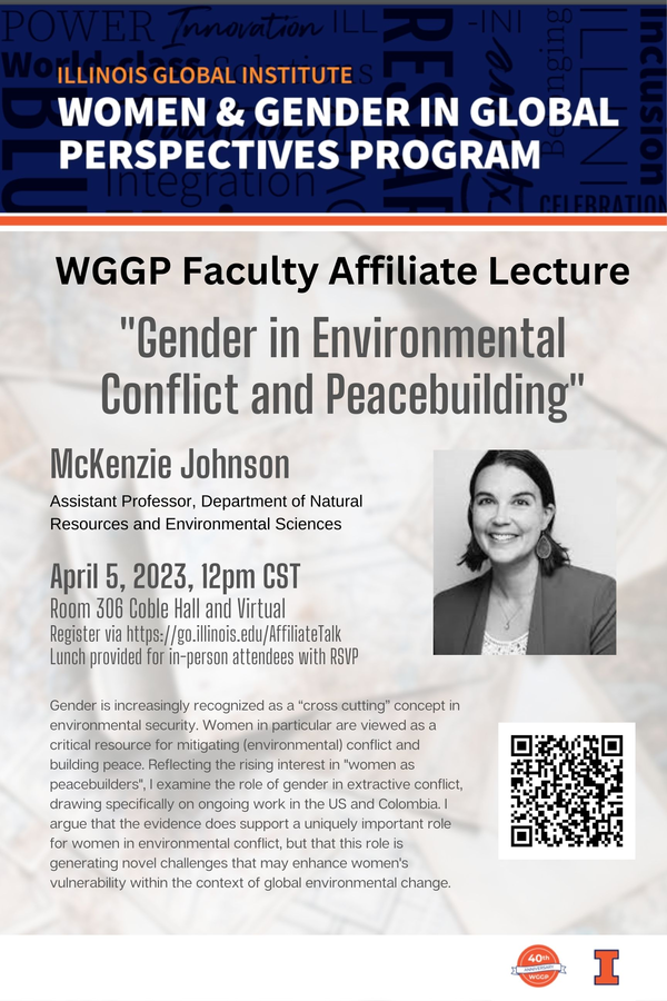 Event title, date, time and name of speaker