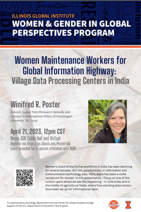 name of the speaker, event title and date