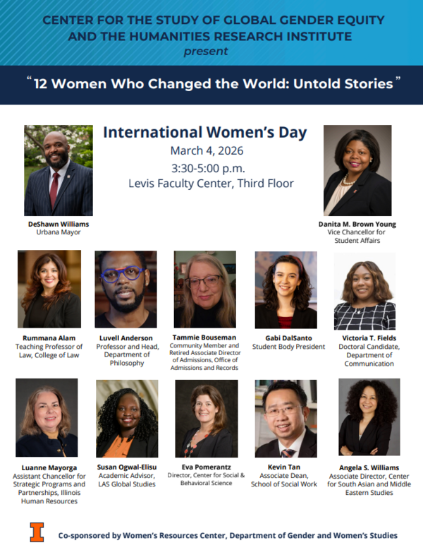 International Women's Day 2026 Flyer