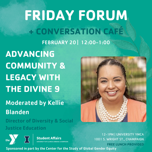 Friday Forum + Conversation Table: Advancing Community & Legacy with The Divine 9