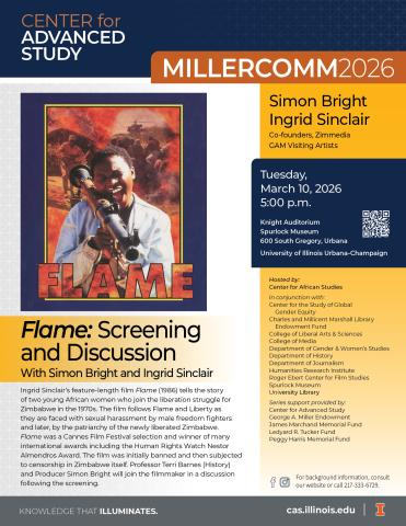 Flame: Screening and discussion with Simon Bright and Ingrid Sinclair