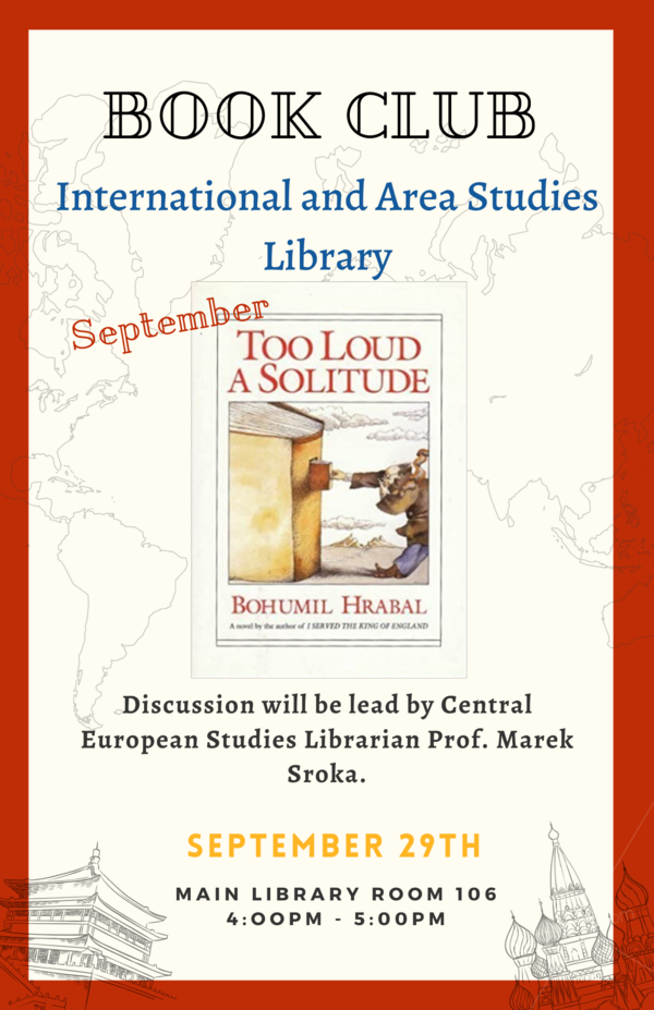 September Book Club: IAS Library