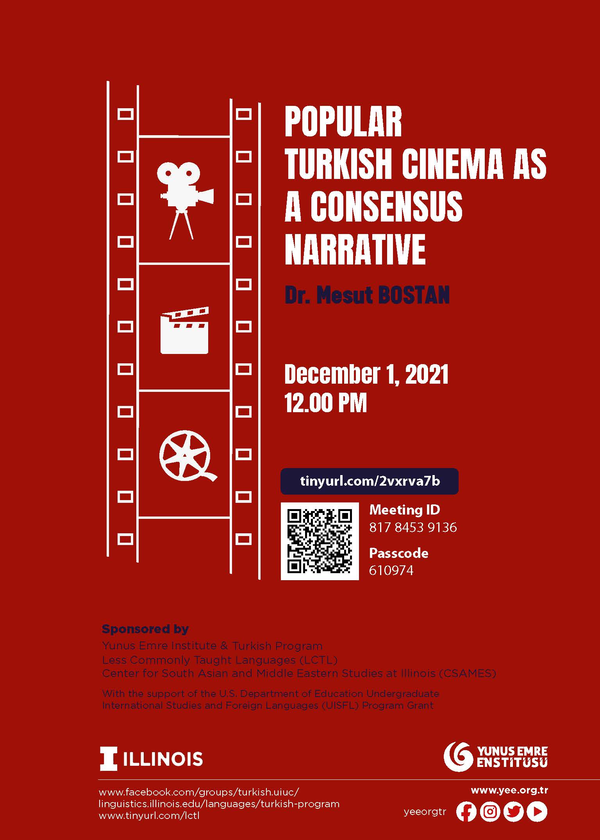 POPULAR TURKISH CINEMA AS A CONSENSUS NARRATIVE