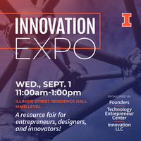 Innovation Expo, image of a metal sculpture with spheres connected by poles indicating connections