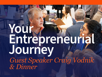 Guest Speaker Craig Vodka and Dinner